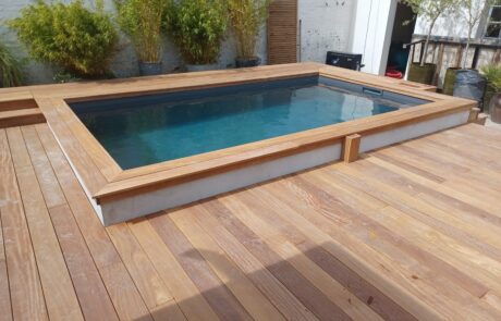 Piscine fond incliné sur mesure