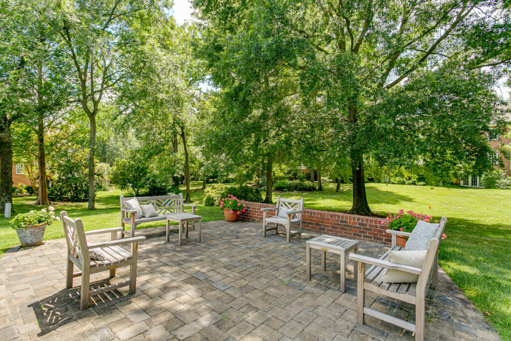 Terrasse en pierre